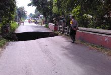 Photo of Jembatan Ambrol, Putus Akses Dua Desa Di Kabupaten Kediri