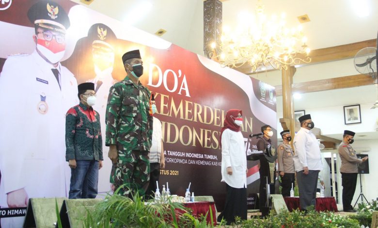 Photo of Pemkab Kediri Gelar Doa Kemerdekaan Lintas Agama, Sambut HUT RI 76