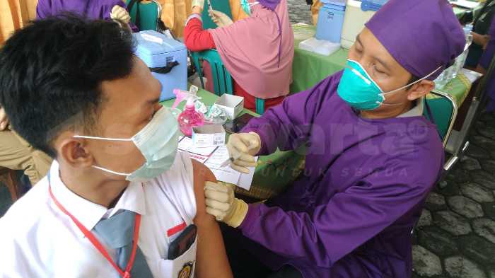 Photo of Terus Ditingkatkan,  Vaksinasi Pelajar Terapkan Sistem Klaster