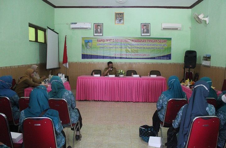 Photo of Gandeng TP PKK Gampengrejo, DKPP Sosialisasikan Keamanan Pangan