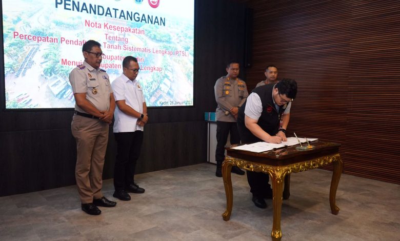 Photo of Percepat PTSL, Pemkab Kediri Anggarkan Hibah Rp4 miliar