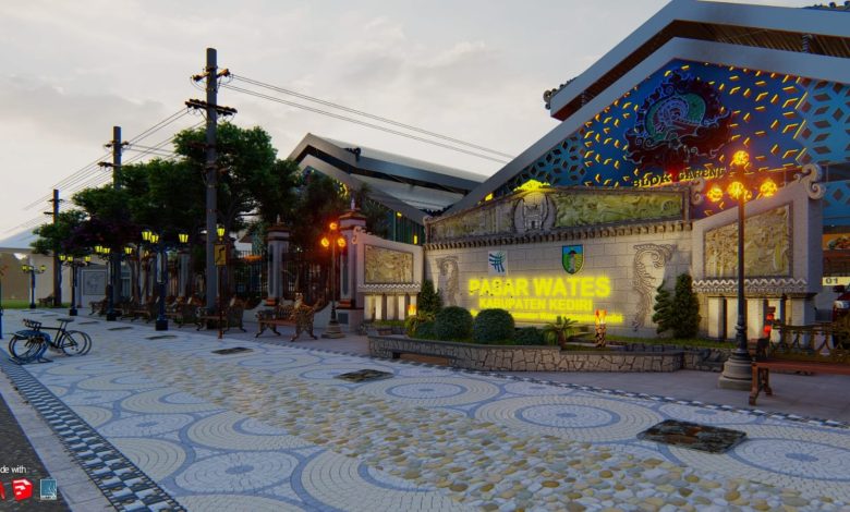 Photo of Revitalisasi Tahap II, Pasar Wates Bakal Berkonsep Wisata