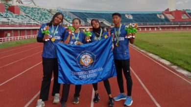 Photo of Atletik Juara Umum, UNP Kediri 4 Besar POMPROV Jatim II