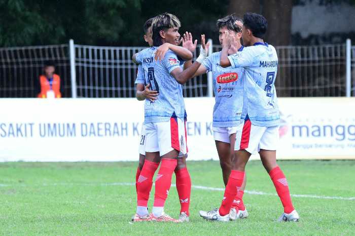 Photo of Laga Kedua Lawan Arema Ngunut, Persedikab Pesta Gol Tanpa Balas
