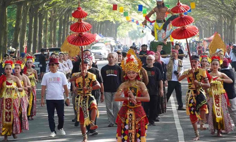 Photo of Festival Seni Pelajar SMP, Dorong Potensi Calon Seniman Cilik Kediri Makin Berkembang
