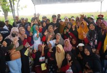 Photo of Seruan Lanjutkan Iringi Kedatangan Mas Dhito Saat Kampanye Perdana