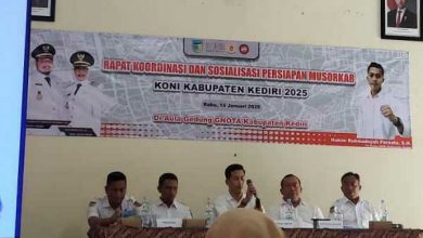 Photo of Musorkab KONI Kabupaten Kediri Dijadwalkan 31 Januari 2025, Tim Penjaringan Dibentuk
