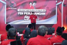 Photo of HUT PDI Perjuangan ke-52, Mas Dhito Ajak Struktur Partai Solidkan Barisan