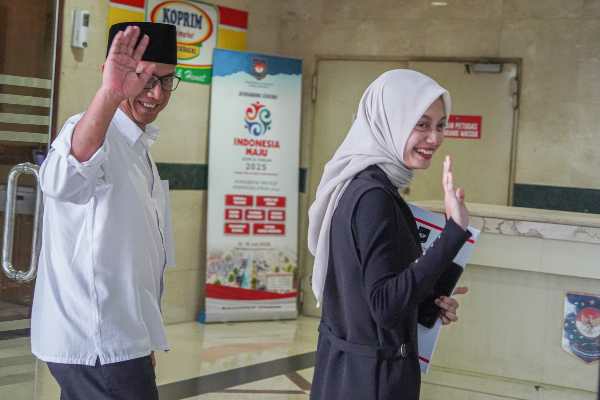 Photo of Persiapan Pelantikan, Mbak Vinanda – Gus Qowim Jalani Pemeriksaan Kesehatan di Kemendagri