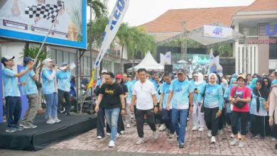 Photo of Kemeriahan Jalan Sehat, Tutup Rangkaian Peringatan Dies Natalis UNP Kediri ke 48