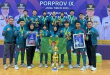 Photo of Kota Kediri Bawa Pulang Gelar Juara Umum II Cabor Taekwondo Porprov Jatim 2025