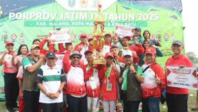 Photo of Borong 13 Medali, Pordasi Kabupaten Kediri Juara Umum 1 di Porprov Jatim 2025