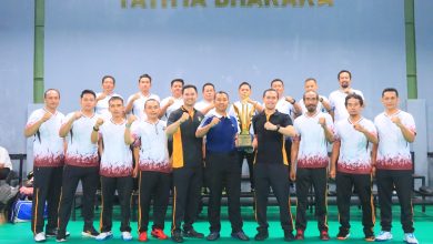 Photo of Polres Kediri Kota Raih Juara 1 Kejuaraan Bulu Tangkis Kapolda Jatim Cup 2025