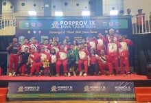 Photo of Raihan Medali Meningkat, Kabupaten Kediri Naik Peringkat di Porprov Jatim IX 2025