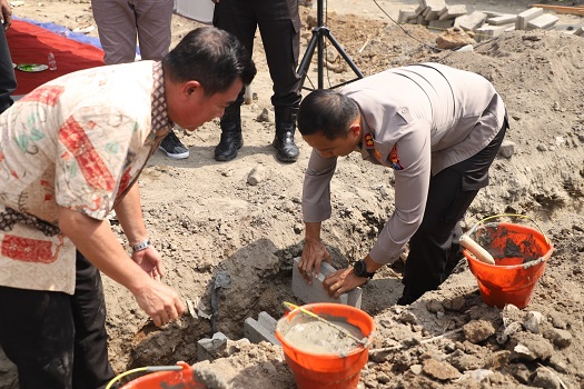 Photo of SPPG Plemahan Mulai Dibangun, Kapolres Kediri Targetkan Rampung Dua Bulan