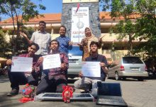 Photo of Tim Hoky Hunter UNP Kediri Raih Prestasi Internasional