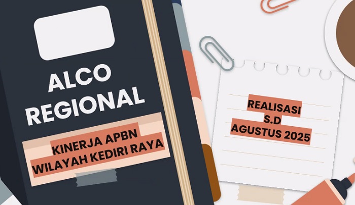 Photo of Sampai Akhir Agustus Berikut Kinerja APBN Wilayah Kediri Raya