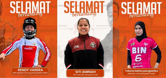 Photo of Tiga Atlet Kabupaten Kediri Berlaga di SEA Games Thailand 2025