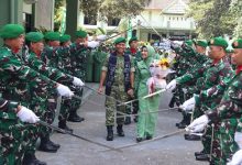 Photo of Kodim 0809/Kediri Gelar Tradisi Lepas Sambut Dandim