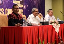 Photo of Disemarakkan Rio Febrian, Peresmian Wajah Baru Jalan Stasiun Kediri Dihiasi Makan Pecel Bersama