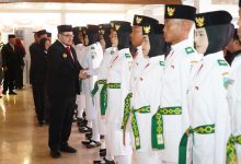 Photo of Bupati Kediri Kukuhkan 75 Paskibra Kabupaten Kediri