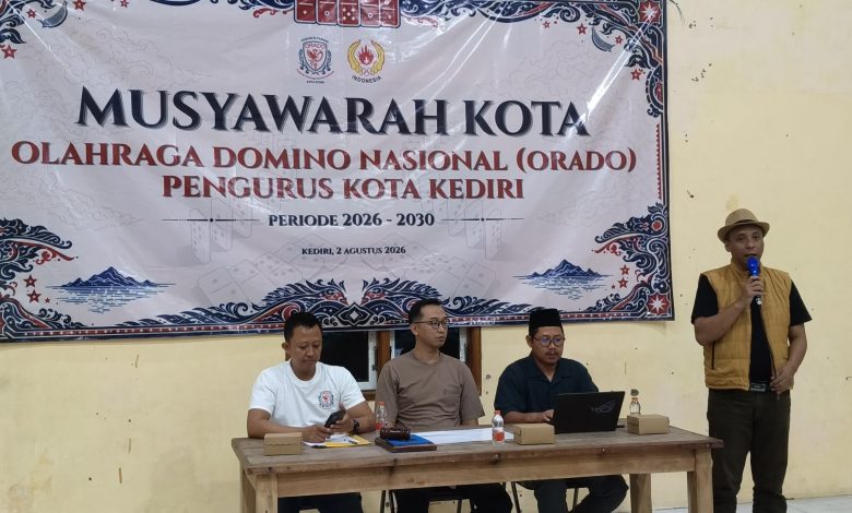 Photo of Muskot ORADO Kota Kediri 2026-2030, Diketuai Imam Wihdan Zarkasyi, Akan Menjadikan Olahraga Prestasi