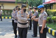 Photo of 49 Personil Polres Kediri Kota Naik Pangkat di HUT Bhayangkara ke 75