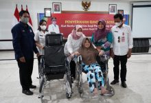 Photo of Bantuan ABM Mas Dhito, Bangkitkan Semangat Disabilitas