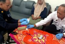 Photo of Gagalkan Penyeludupan 22 Gram Sabu-2 Ponsel, Petugas Lapas Kediri Amankan Istri Warga Binaan