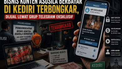 Photo of Bisnis Konten Asusila Berbayar di Kediri Terbongkar, Dijual Lewat Grup Telegram Eksklusif