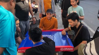 Photo of Antusias Warga Pengunjung CFD Ikuti Sosialisasikan Olah Raga Domino 101, Melalui Orado Domino Challenge
