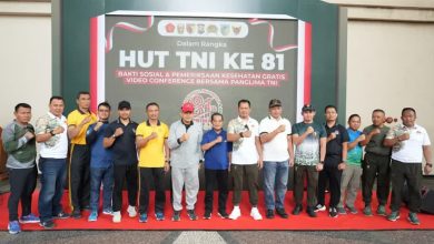 Photo of Peringati Hut Ke-81 Tni, Kodim 0809/Kediri Gelar Bakti Sosial Dan Bakti Kesehatan