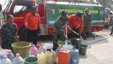 Photo of Kodim 0809/Kediri Tunjukkan Kepedulian Dengan Salurkan Air Bersih Untuk Warga Kabupaten Kediri