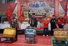 Photo of 25 Tim Jawa-Bali Ikuti Kejuaraan Barongsai dan Naga Wali Kota Kediri Cup 2026 di GOR Jayabaya